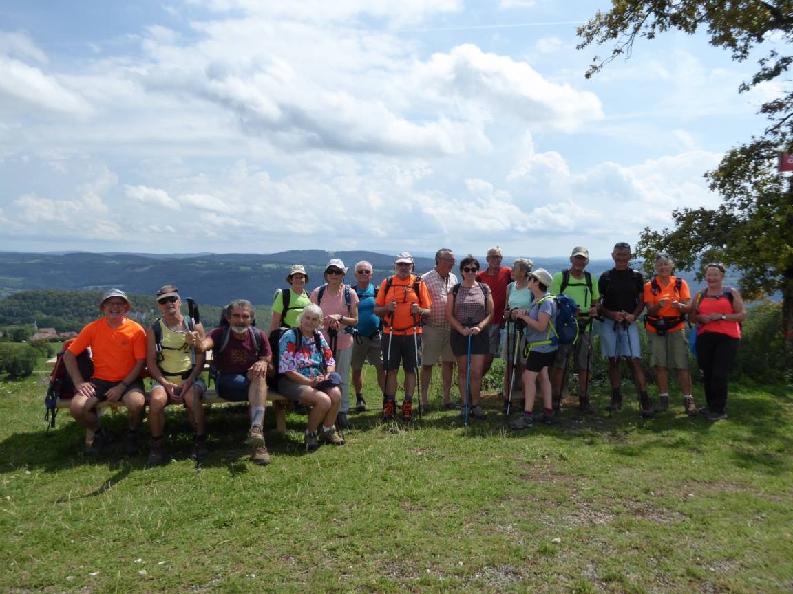 6- Groupe au point de vue de Montaigu