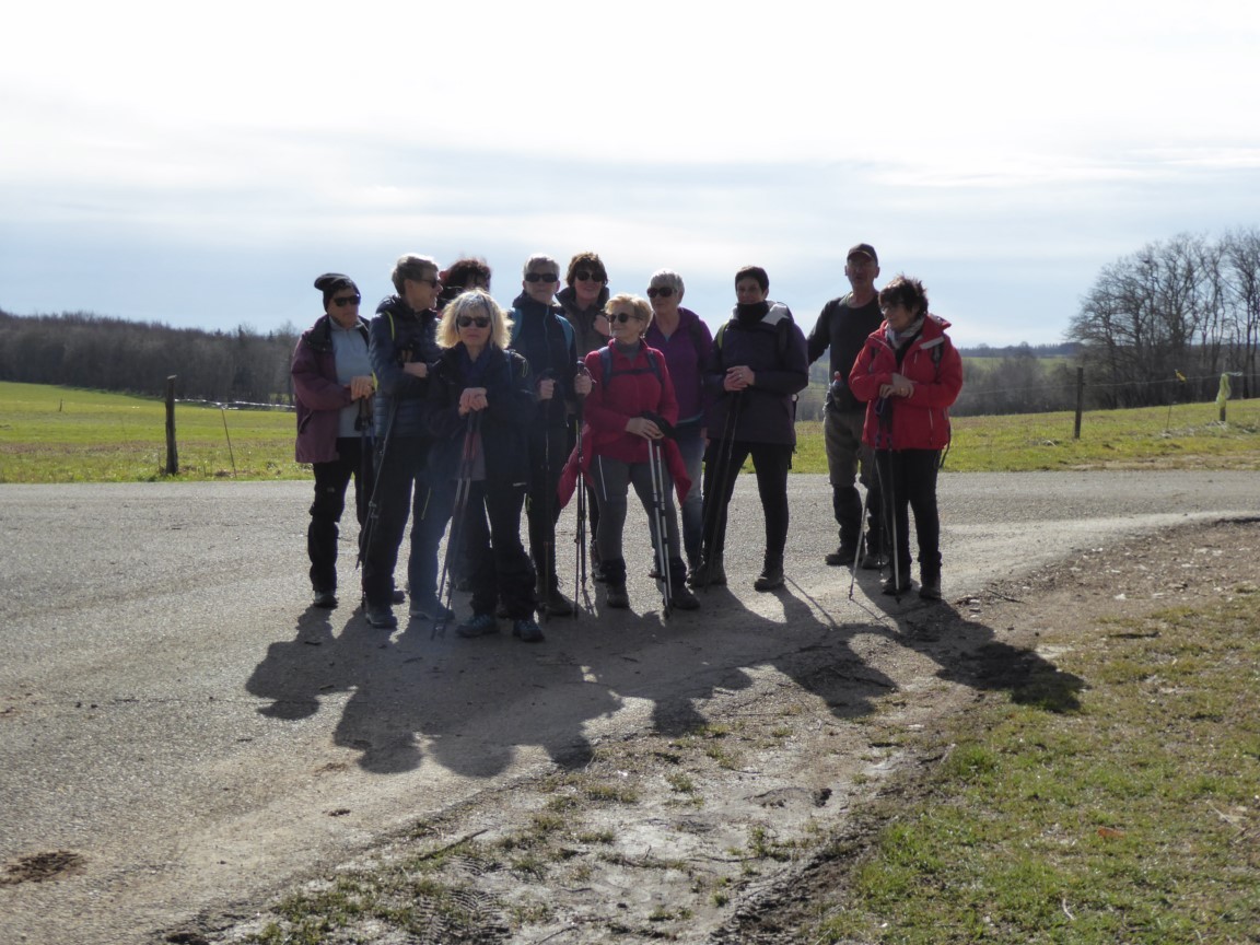 HÔPITAL DU GROSBOIS sortie du 09/03/2023 guidée par Françoise- 12 participants