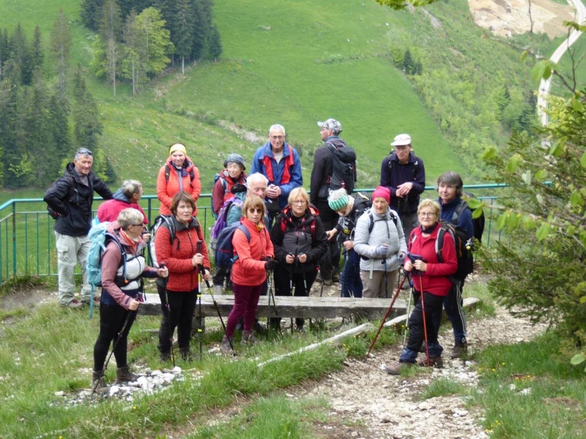 Belvédère en haut de Derrière-le-Mont