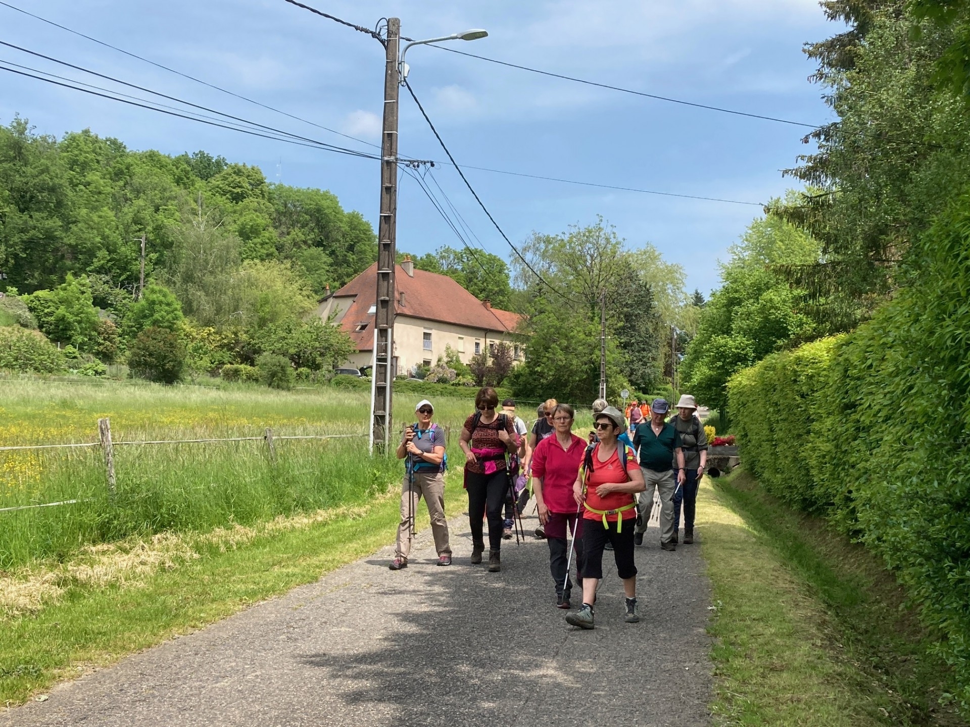 En marche pour la 2e boucle